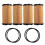 4 Stück Ölfilter 152093920R Passend für  MASTER Mk2 2.5D 2006 9