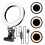 Yjia LED webcam lighting for video conferencing 6.3 inch 6