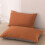 Orange Pillowcases Cotton Blend 2 pcs 30x20 inch 4