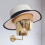 Wall Mounted Hat Rack Vintage Style Mannequin Head 1 Pack 6