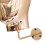 Wall Mounted Hat Rack Vintage Style Mannequin Head 1 Pack 8