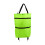 Sac de courses pliable à roulettes, portable, 30 L 2