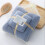 Navy Bath Towel Set Soft Absorbent 2 Pieces 2