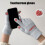 Panda Fleece-forede Touchscreen Handsker Vindtætte Termo 4