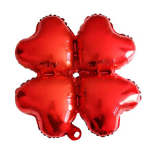 Ballons Tantouec, ballons en aluminium pour fêtes, anniversaires, mariages, décoration, 1 ballon rouge, en liquidation
