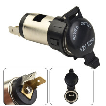 Enchufe universal de 12V 120W para encendedor de cigarrillos de coche, GPS y motocicleta