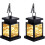 Solar Lantern Decorative Black 2 Pack 1