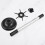 Kitchen Utensil Holder Stainless Steel 6 Hooks Rotatable 5
