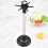 Kitchen Utensil Holder Stainless Steel 6 Hooks Rotatable 6