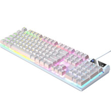 Mechanical Gaming Keyboard USB RGB Backlit White