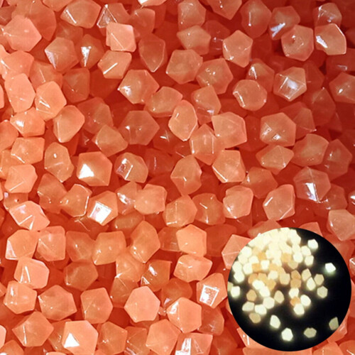 Glow Stones Gemstone Shape Outdoor Decor 500 pcs