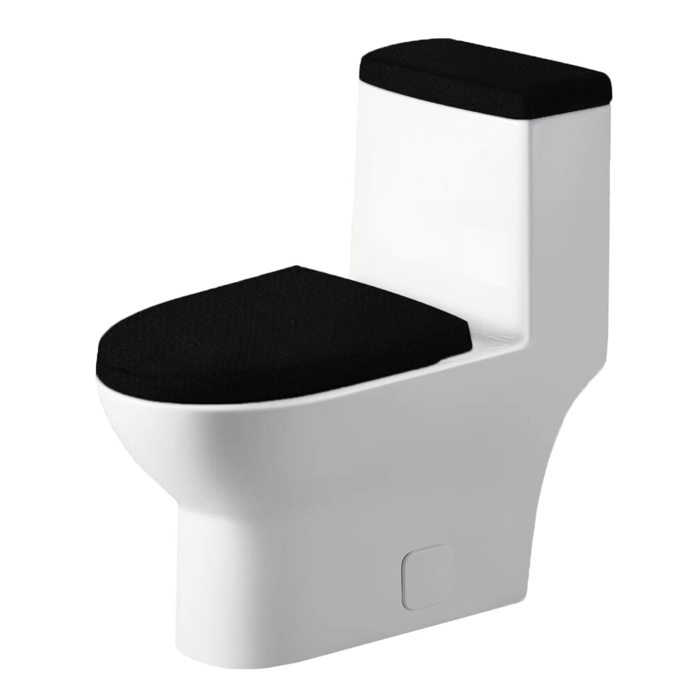 Toorise Stretch Velvet Toilet Lid And Tank Cover Set 1 Pair 900881911054