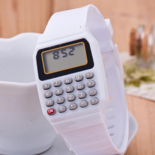 Children's Digital Calculator Wristwatch 2