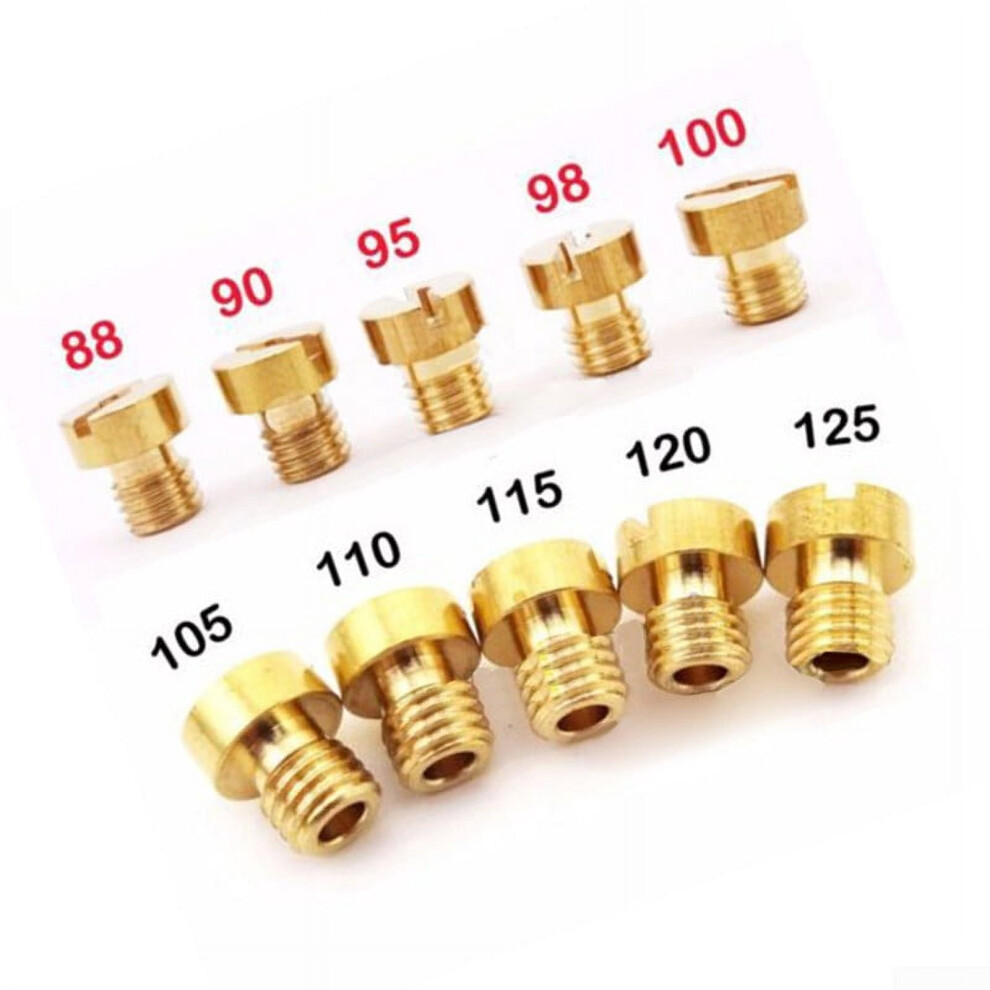Mikuni Vm22/Vm24/Vm26 Carburetor Main Jets Set 10 Pcs 900881921398