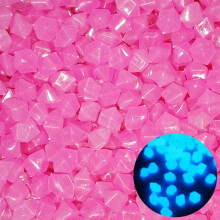 Glow Stones Gemstone Shape Outdoor Decorative Rocks 500 pcs