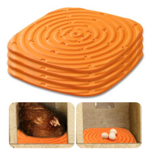 Clinaoy2Pcs/4Pcs Podložka do kurníka Umývateľná podložka na hniezdenie sliepok Odolná Pohodlná Zdravá Podstielka do kurníka na znášku