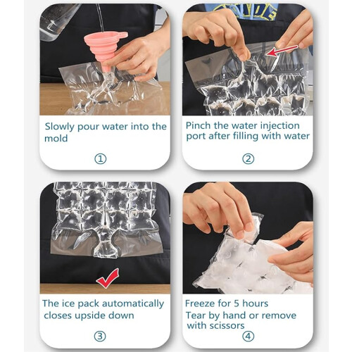 Ice Pack Self-Sealing Disposable 40 Pieces 2