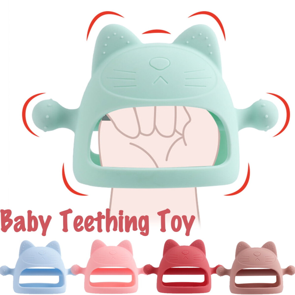 Baby teething toy silicone mitten 0-6 months