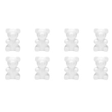 Diy Party Decorations 8pcs Foam Modelling Polystyrene Foam New Polystyrene Christmas Xmas Decorations Bear B