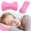Kids Travel Pillow Bone Shape Neck Support Pink 5