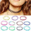 Choker Necklace Black One Size 12-Pack 1