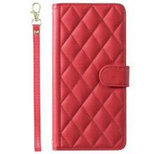 Samsung Galaxy S21 FE slim wallet case red