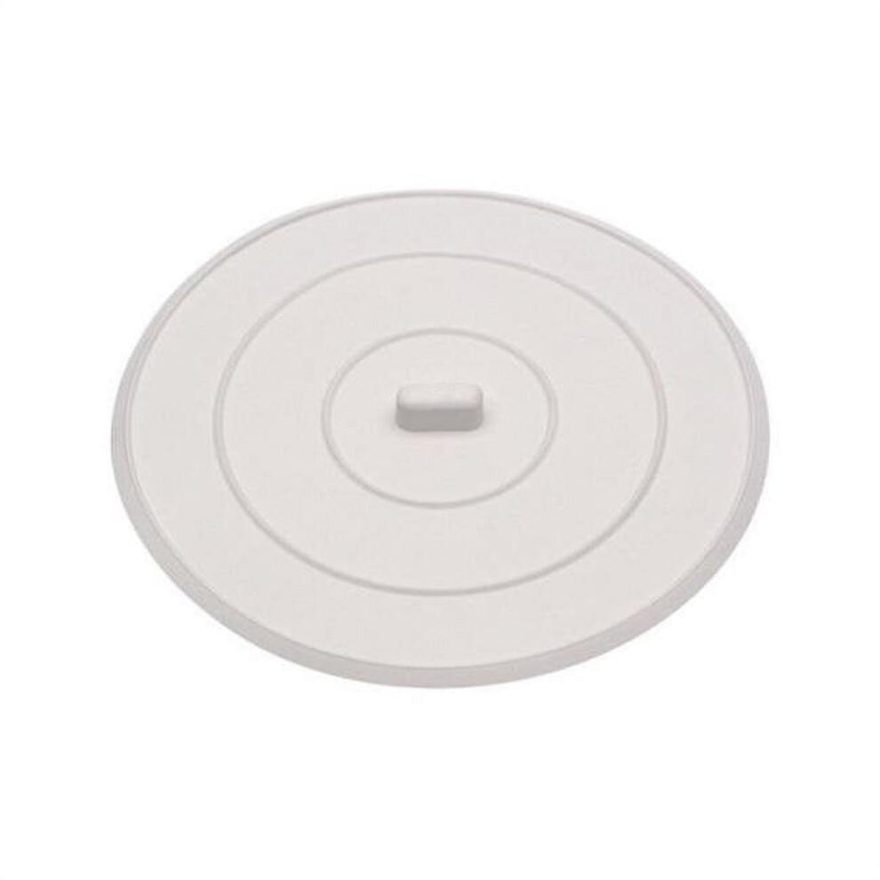 Danco Flat Suction Sink Stopper White 5 In 972745041887