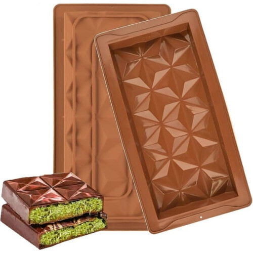 Deep Chocolate Mold Silicone Heat-Resistant 1 Piece
