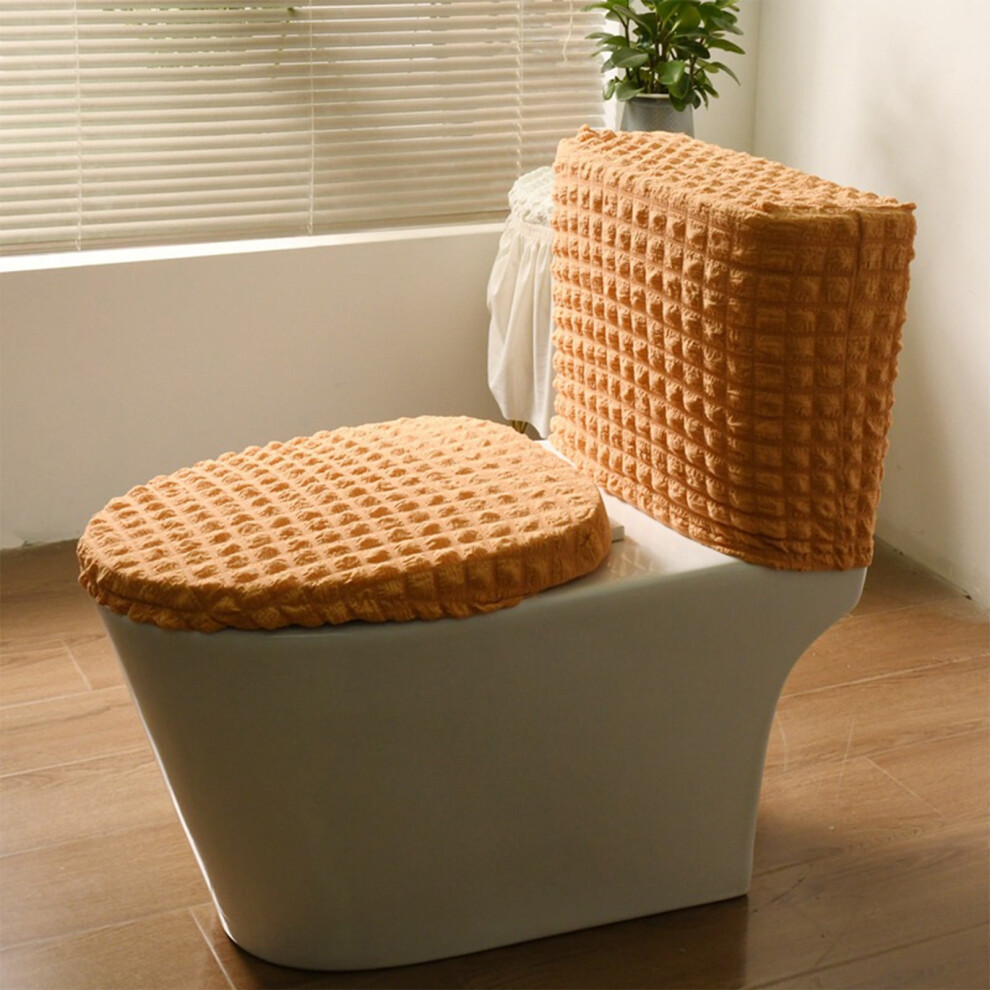 Taicans Split Toilet Cover For High-Tank Toilets Elastic 900881927376