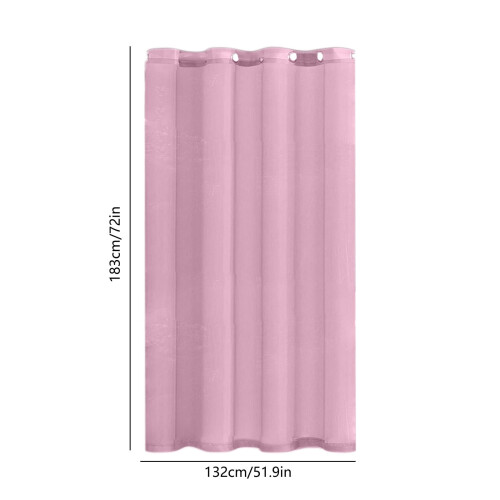 Sheer Voile Curtains for Living Room Bedroom Windows 1 Pair 2