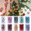 Christmas Ball Ornaments Shatterproof Blue One Size 3
