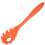 Silicone Spaghetti Fork Chef Craft 11.5 inch Orange 1