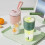 Tswift Glass Water Bottle 700ml Leakproof Protein Shaker 7
