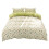 Green Floral Comforter Set Microfiber Queen 4-Pc 2