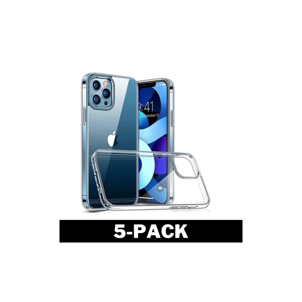 Transparent Tpu Case For Iphone 13 Pro Max 5-Pack 962029749639