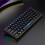 Banghong RGB backlit compact USB-C gaming keyboard black 1