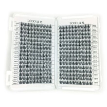 320 cílios individuais em tufos 3D13MM13MM13mm