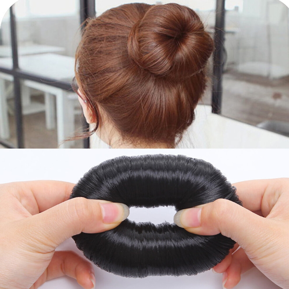 Hair Bun Extension Clip-in Synthetic Donut Chignon 1 piece