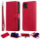 Compatível com iPhone 11 - Capa Carteira/Capa Magnética 2 em 1 - Vermelha 1