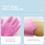 Pet Bath Gloves Silicone Heat-Resistant with Teeth and 6