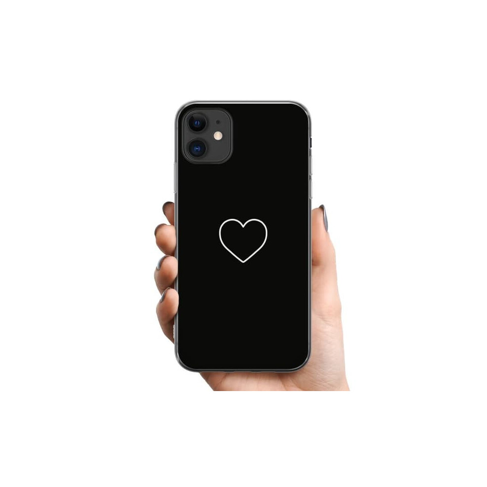 Tpu Mobile Case For Iphone 11 Heart Design 940684207398