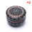Retro floral tin tea storage box A5 1