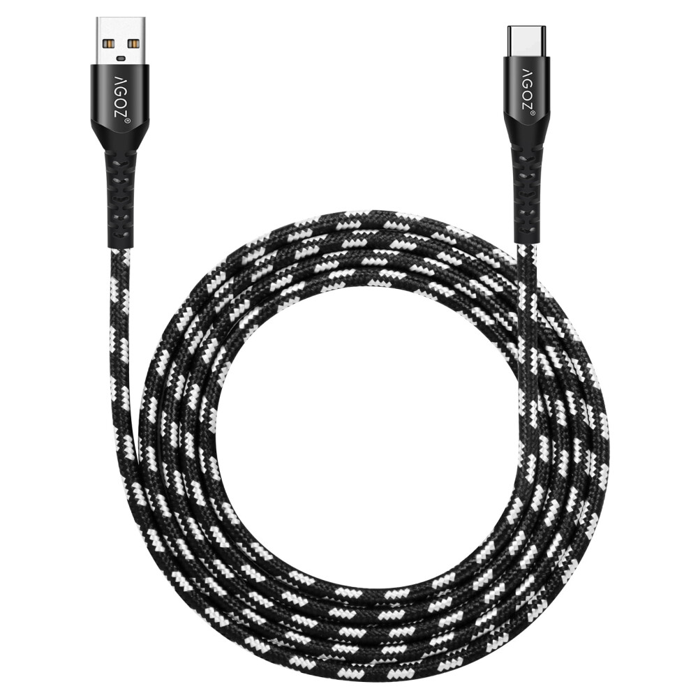 Agoz Usb-C Cable 4 Feet Fast Charging For Samsung Tab And 940684190287