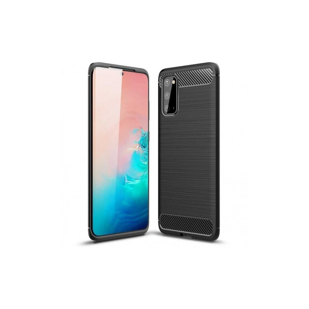 Samsung S20 Fe Shockproof Case Slim Carbon Black 940684195046