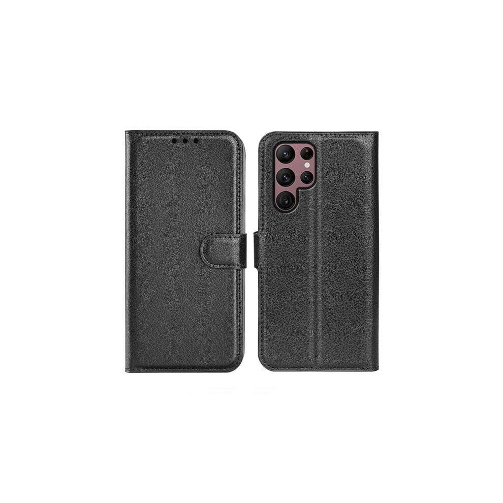 Samsung Galaxy S23 Ultra Wallet Case Black 962029417545
