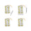 Linen Scented Sachets for Drawers and Closets 4-Pack 2