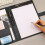A4 Leather Padfolio Folder for Resume and Legal Documents 6