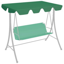 vidaXL hammock canopy replacement green 188x145 cm