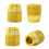 Brake Pad Screws M6 Ultralight Gold 4pcs 1