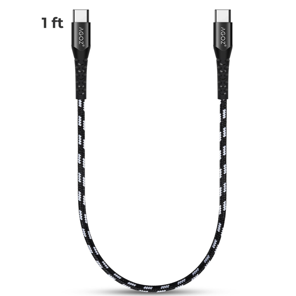 Usb-C To Usb-C Cable 1 Ft Fast Charging 940684190461
